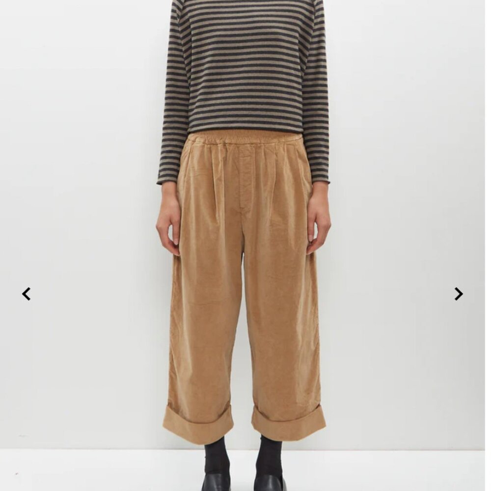 ALBUM DI FAMIGLIA Velvet Braghoni Trousers Size MEDIUM---SOLD OUT ONLINE